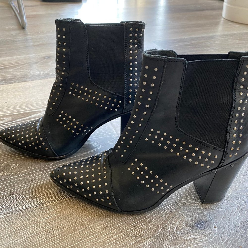 Topshop Studded Booties